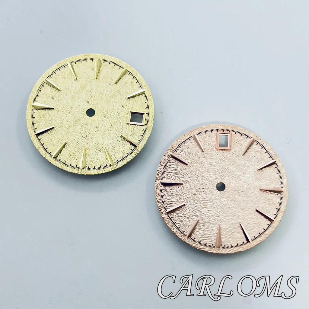 Quadrante dell'orologio NH35 da 29mm data 3 e 3.8 parti dell'orologio corona faccia