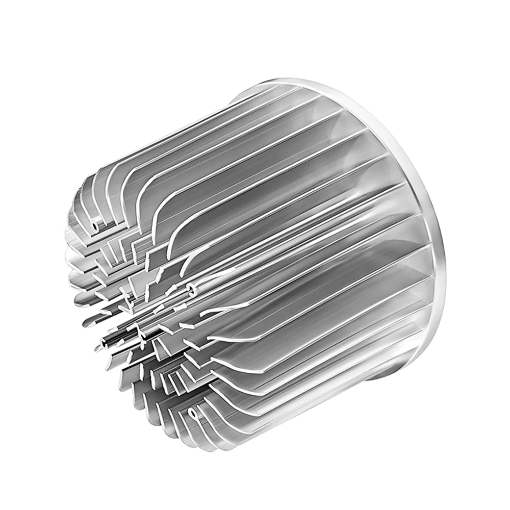 Custom Sunflower Aluminum Radiators High-Power LED Lighting Heat Sinks CNC-Machined Aluminum Profiles for Audio/Lighting Heat