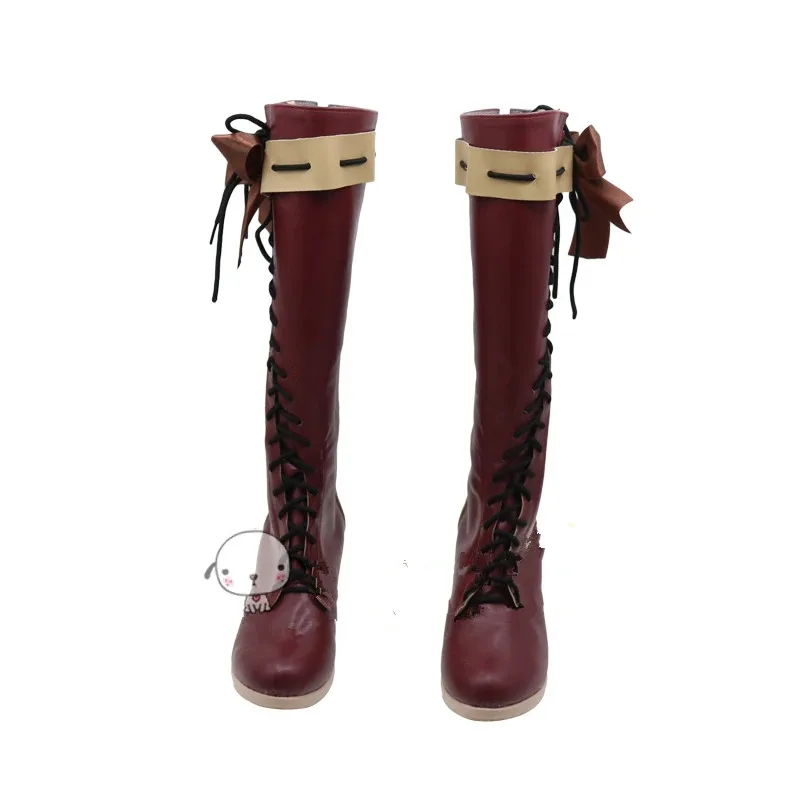 

qq28LQAnime Women Shoes Japanese Anime Cosplay Violet Evergarden Boots