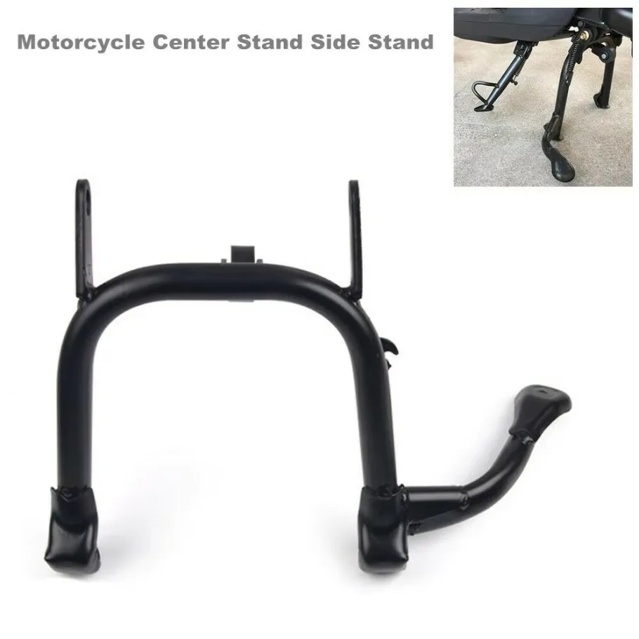 Motorcycle Double Foot Side Stand Center Stand Parking Leg Kickstand Adjustable 1PC