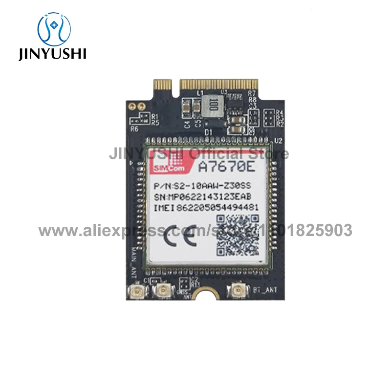 SIMCOM A7670 serie CAT1 LTE GSM BLE módulo A7670E A7670G A7670C M.2 módulo compatible con Linuex Android Windows USB Driver