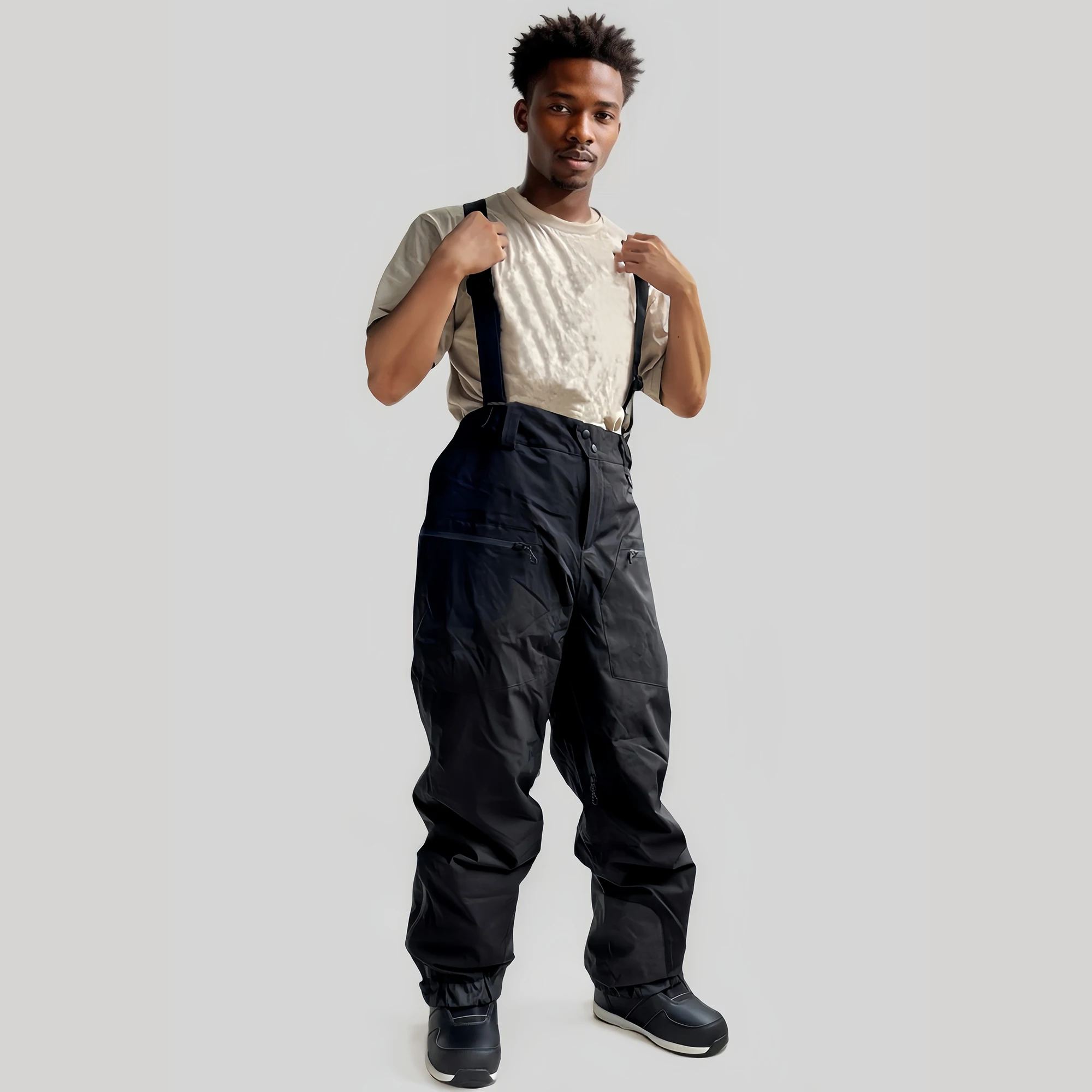 Lose Winddicht Skifahren Hosen Verdickung Warme Ski Overalls Männer Winter Neue Schnee Kleidung Wasserdichte Hose Outdoor Snowboard Hosen – Detail 19