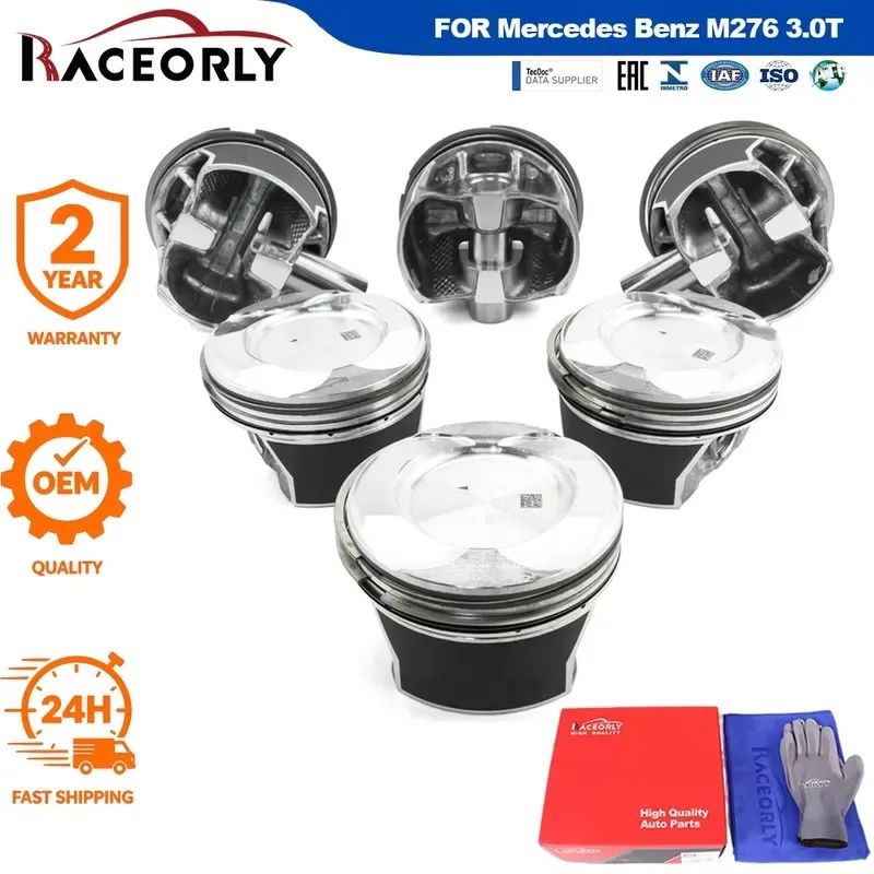 Hot Sale RACEORLY A2760306517 Pistons Rings Set STD 88mm for W205 W212 X166 C43 E400 M276 3.0T
