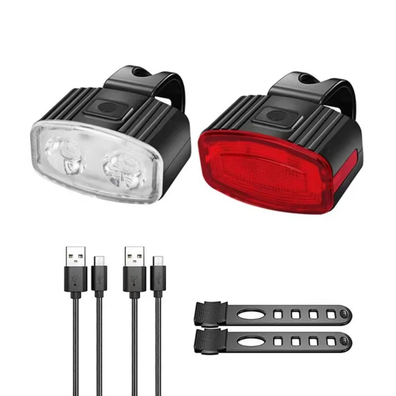 Waterproof LED Cycling Lights High Intensity Bike Lights for City Commutes