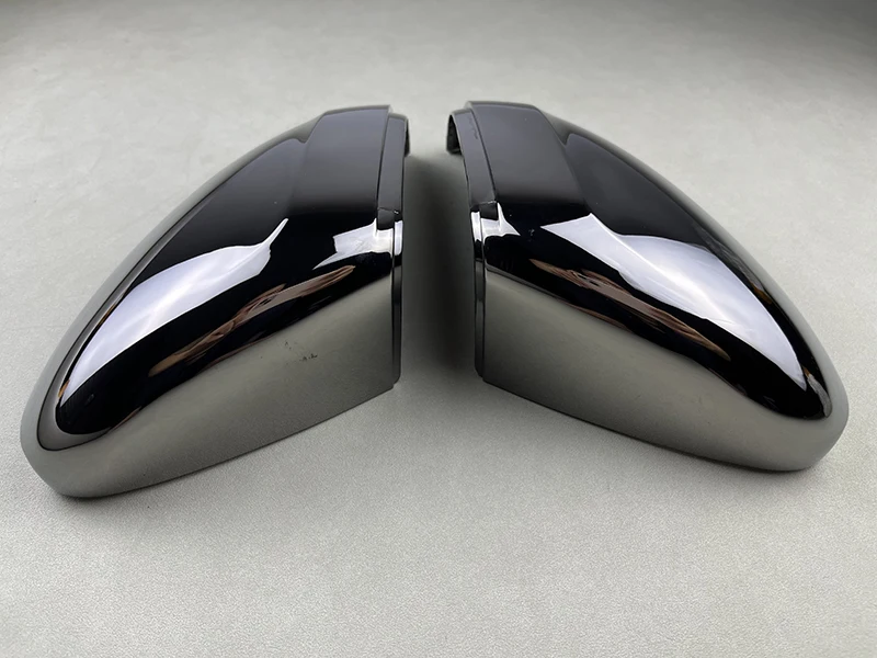 Tungsten Steel Black Rearview Side Mirror Cover Caps Suitable for VW Passat B8 Variant Arteon 2016 - 2019