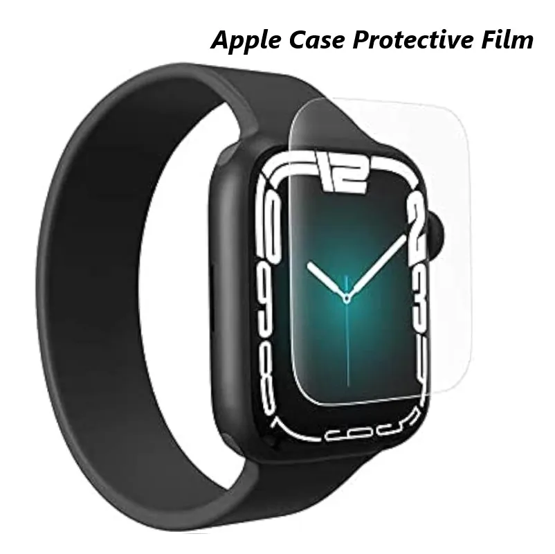 Tempered Glass for Apple Watch 40mm41mm45mm49mm Screen Protector Anti-Scratch Full Protective Film for Apple Watch 8 Ultra 49mm