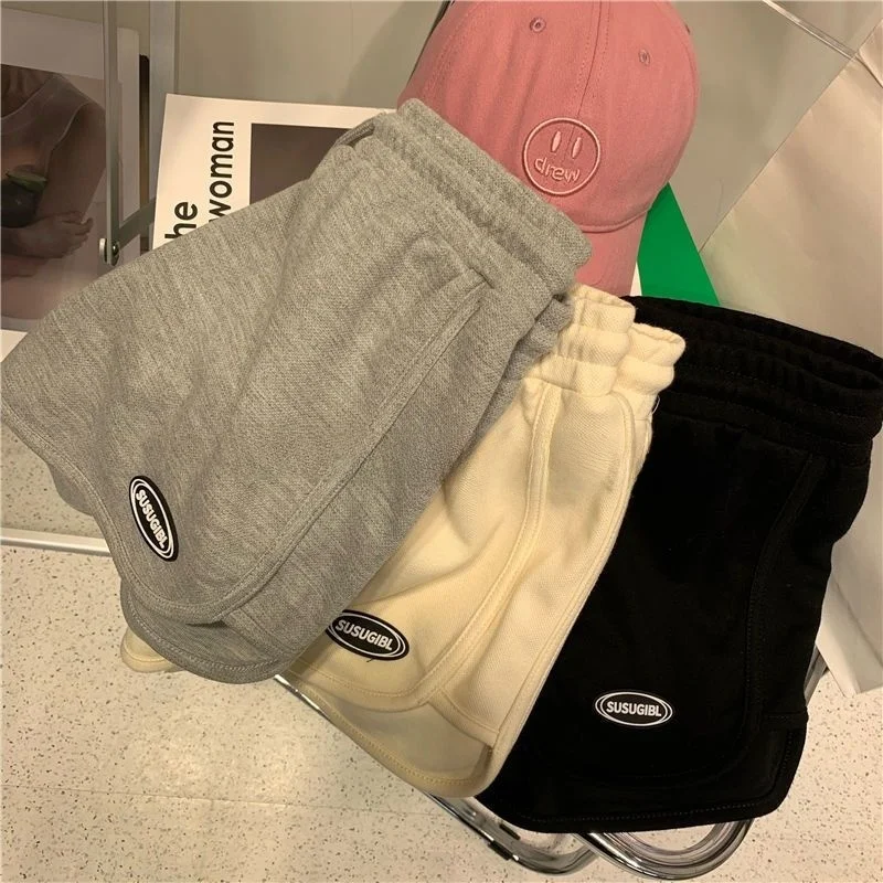 Dames hoge taille wijde pijpen ort broek zomer casual fitn homewear veelzijdige sli polyestervezel damesbroek