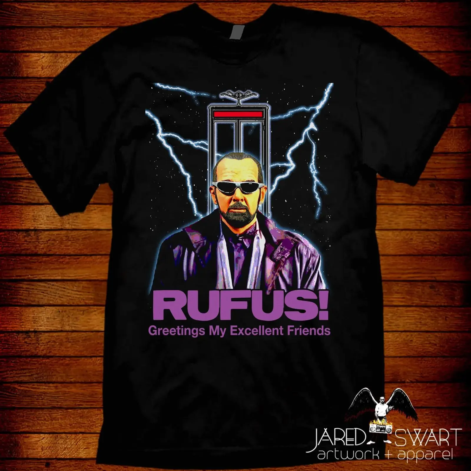 Bill and Ted's Rufas T shirt Most Excellent vintage Washed designer clothes homme Stretched Top For Everyday Wear Comfortable