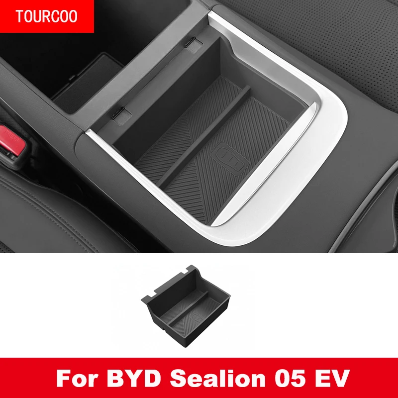 

Для BYD Sealion 05 EV 2025 2026, коробка для салфеток на центральной консоли, силиконовая защитная накладка для хранения, аксессуары