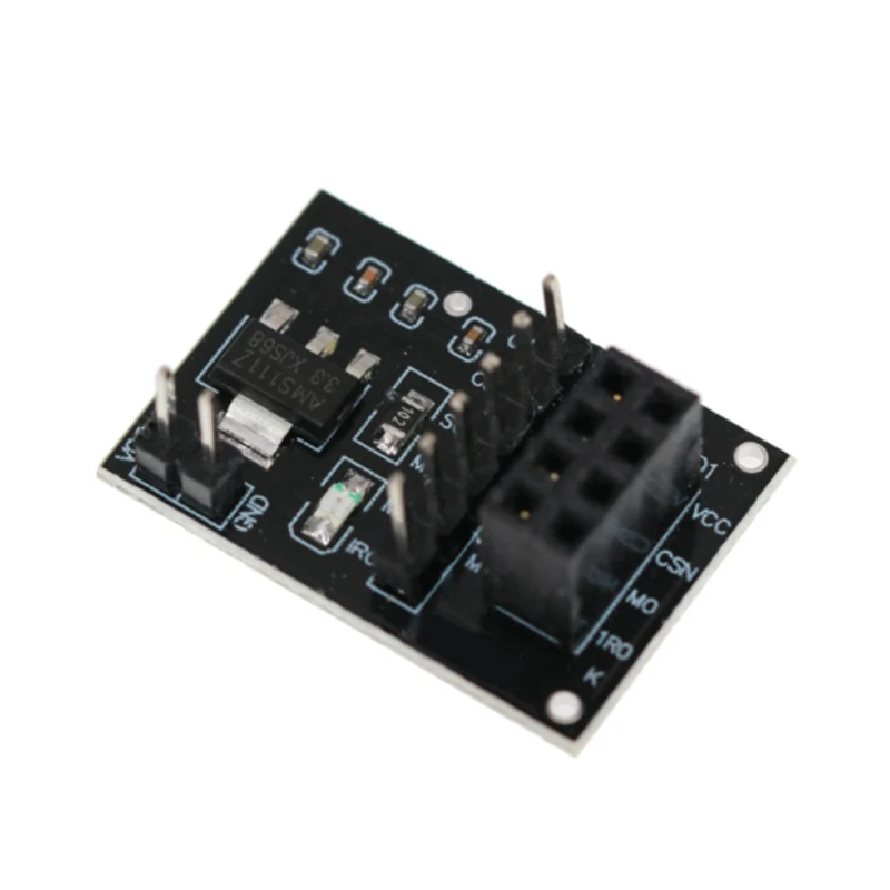 8Pcs NRF24L01+PA+LNA Wireless Module With Antenna 1100 Meters Long Distance With NRF24L01 Wireless Module Adapter 3.3V