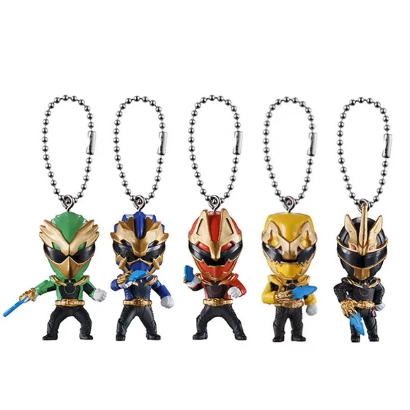

Bandai Originalno.1 Sentai Gozyuger Q версия аниме фигурка мини-модель кулон крутая фигуркаirne Toys
