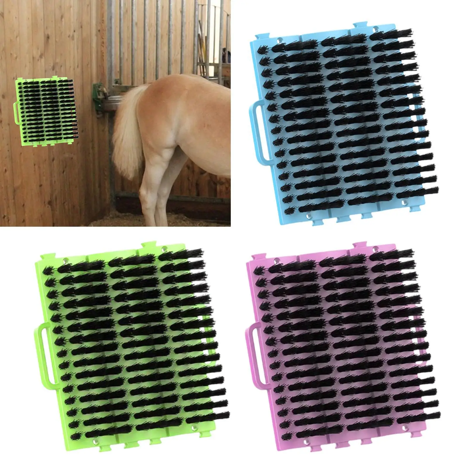 Horse Grooming Brush Cleaner Pet Body Brush Horse Brush for Cat Cattle