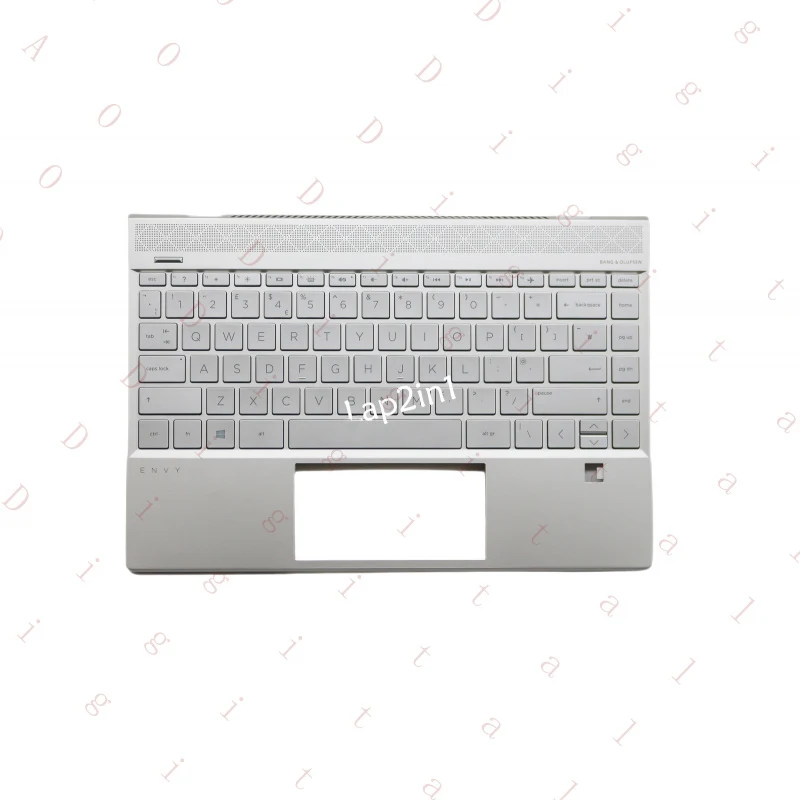 BR  New  for HP ENVY 13-AQ Upper Case Cover Palmrest UK Backlit Keyboard L55012-031
