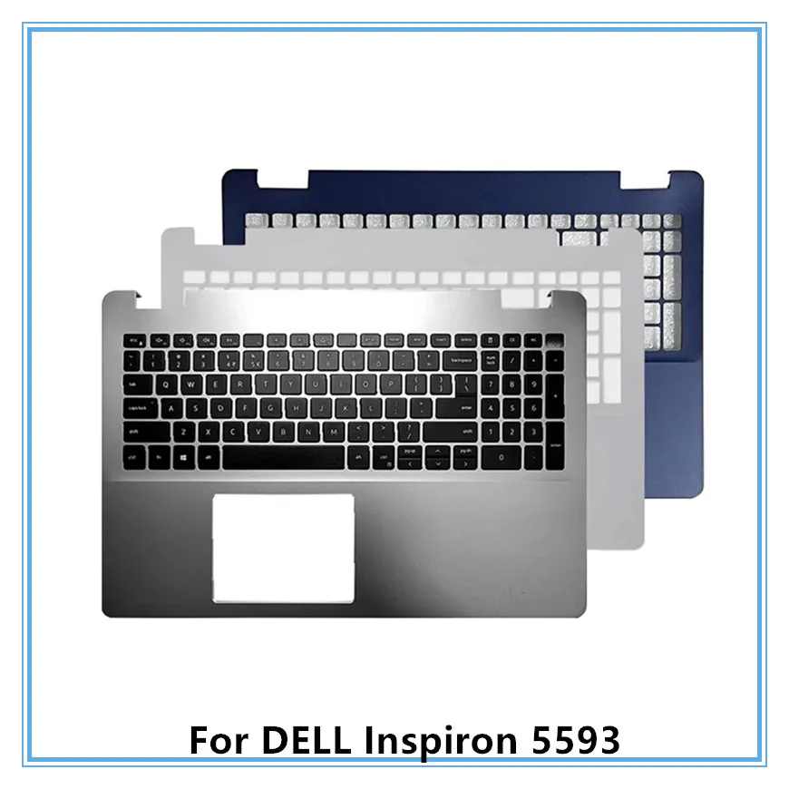 New Original For Dell Inspiron 5593 07G0RN Laptop C Cover Shell/Palmrest Keyboard with Backlit Non-Backlit