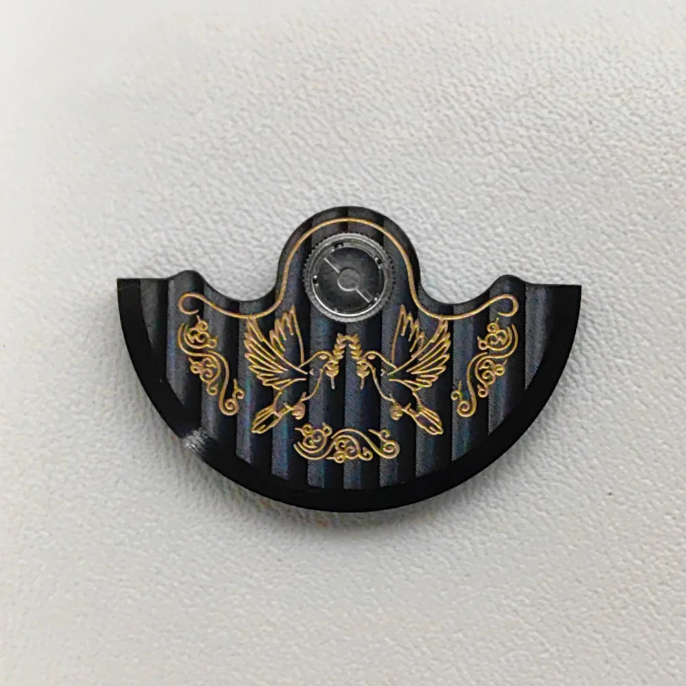 NH35 Movement Rotor Part Fit for NH36 NH38 NH39 4R NH35 Movement Oscillating Weight Automatic Hammer Rotor Modify Custom Parts