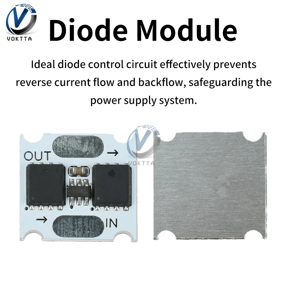 100 فولت 30A 60 فولت 10A وحدة ديود مثالية 2-MOS لوح تمديد مكافحة ارتجاعي مكافحة اتصال عكسي مقوم صغير منخفض الطاقة للغاية #5
