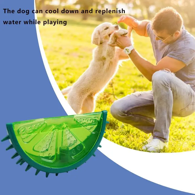 Puppy Chewing Toy Durable Teether Cooling Chew Toys With Fruit Shape Design Tough Freezable Puppy Froze Teething Toys For