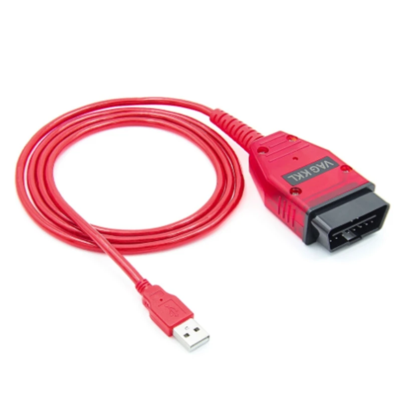 

VAG 409 новая красная печатная плата 9241A чип VAG COM KKL FTDI FT232RL для VAG KKL USB инструмент OBD2 USB Диагностика VAG409.1 KKL