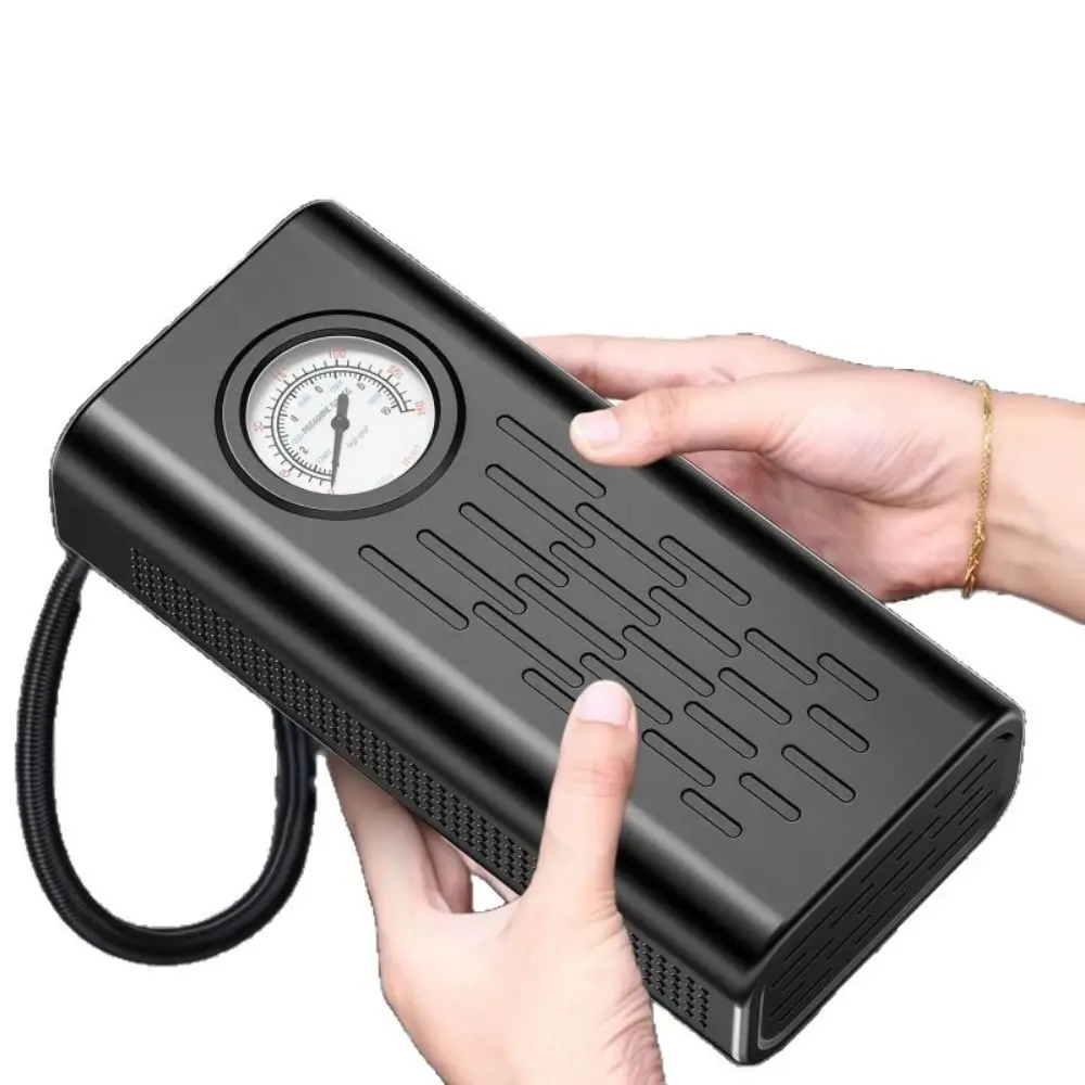 Pointer Pressure Gauge Tire Inflator Smart Dial Display Wireless Portable Air Compressor Large Battery Capacity Handheld