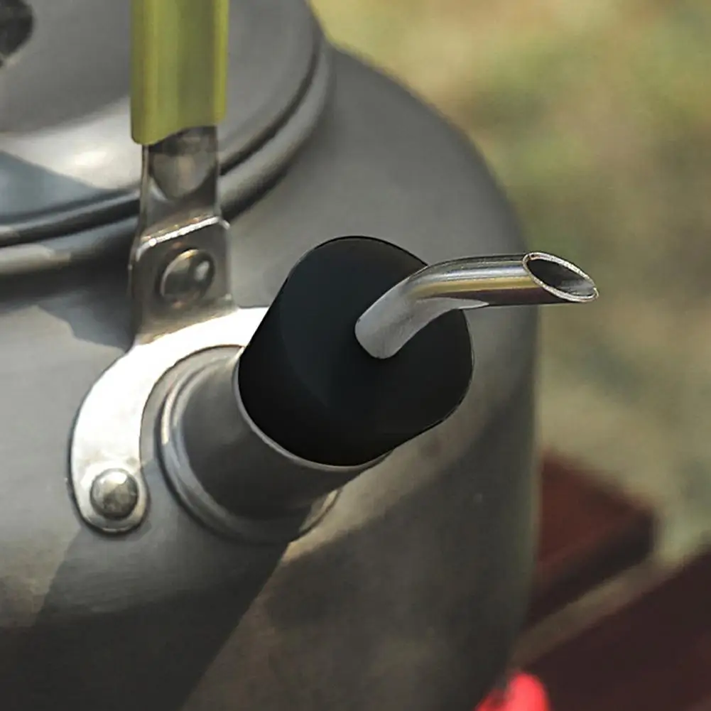 Kettle Mouth Teapot Nozzle  Stainless Steel Coffee Pot Extension Thin Tube Camping Picnic Kettle Spout Hand Drip Filter Spouts