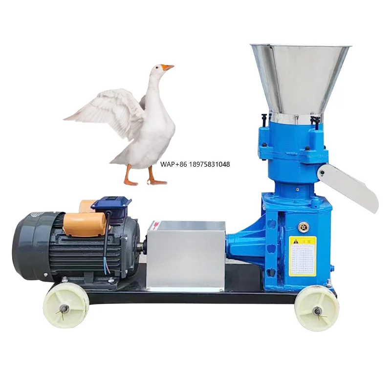 Livestock feed pellet machine for processing feed for cattle, sheep and other farm animals
