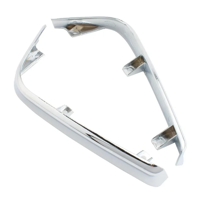 Carénages latéraux de sacoche inférieure de coffre de moto hautement recommandés, couverture de garnitures courbées pour Honda Goldwing GL1800 2001 – 2011 chromé