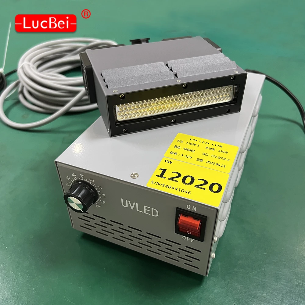 120MM Fan UV Ink Curing Lamp For Maxcan Flatbed Printer Ricoh GH2220 EPSON DX5 Head The Cure Ultraviolet XP600 LED Lights 395nm