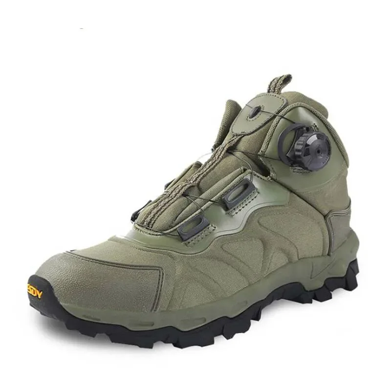 Brand Tactical Hunting Hiking Boots Outdoor Quick Reaction  Breathable Men Shoes  Ankle Boots Safety Climbing Shoes