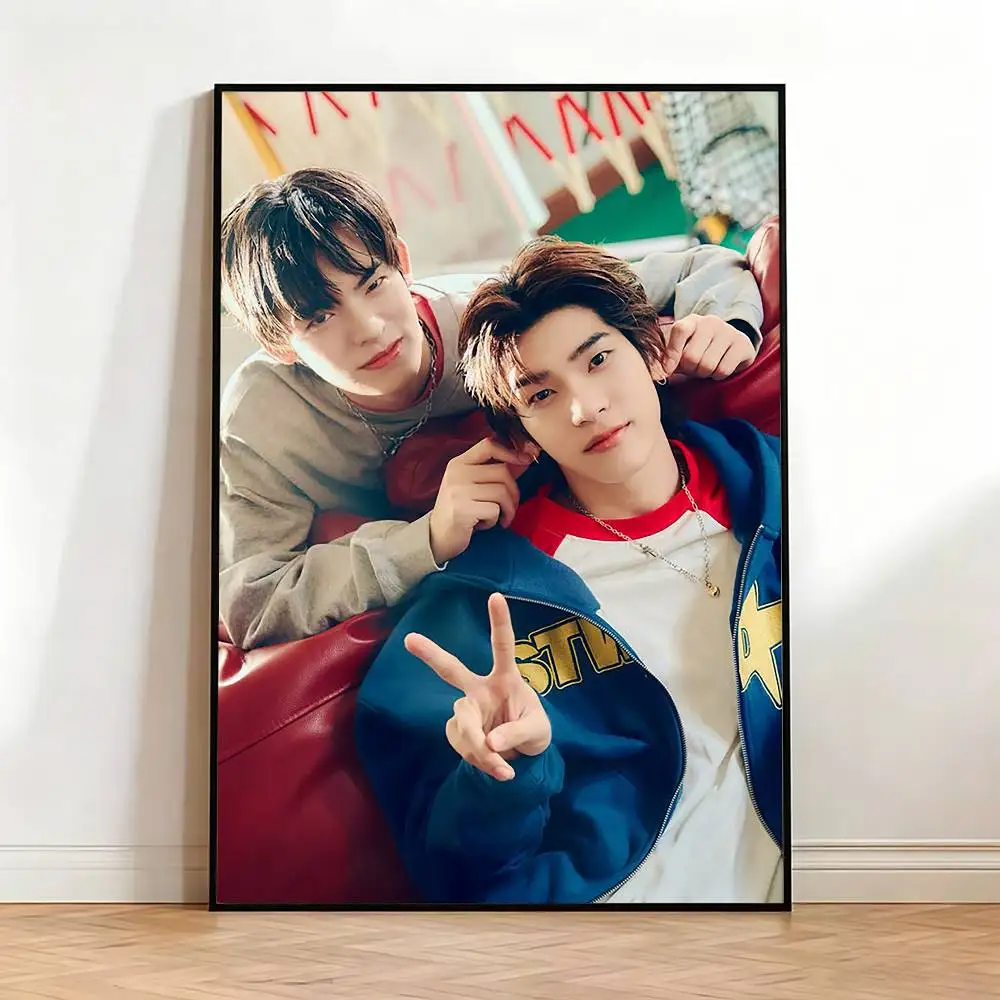 TEETEEPOR Q-Qin D-Duang With You Poster Waterproof Wall Art Sticker For Bar Living Room Vintage Decor High Quality Print Gift