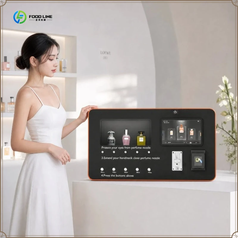 Automatic Perfume Vending Machine for Brand Store Interactive Scent Experience FL Customized