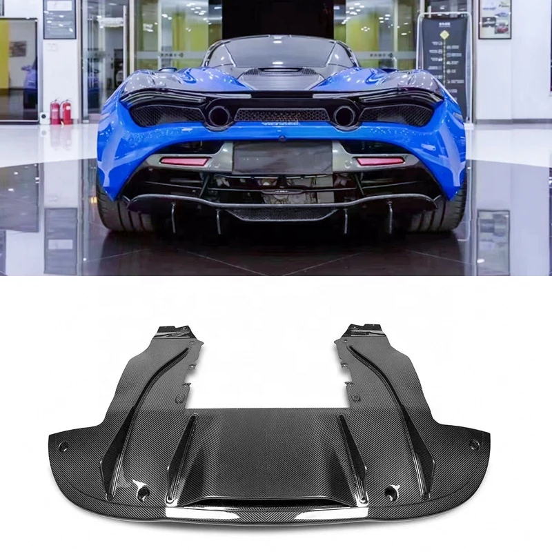 

Hot Sale Car Rear Bumper Lip Carbon Fiber VOR Style Rear Diffuser Body Kit