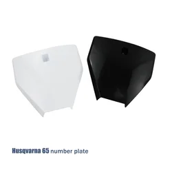 Motorcycle HN65 HN 65 Front Number Plate Plastic Fairing Kit Pit Dirt Bike Body Cover for Off-Road Scooter Motocross Parts