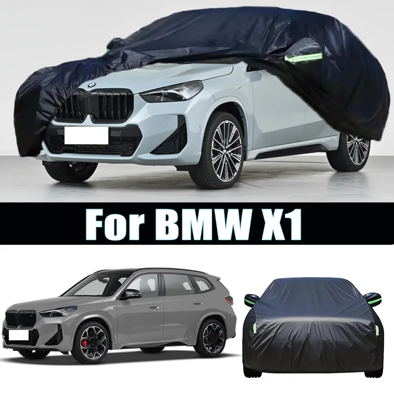 

Чехол для автомобиля BMW X1 - Защита кузова на открытом воздухе, водонепроницаемый, пылезащитный, термостойкий, всесезонный, внешние аксессуары