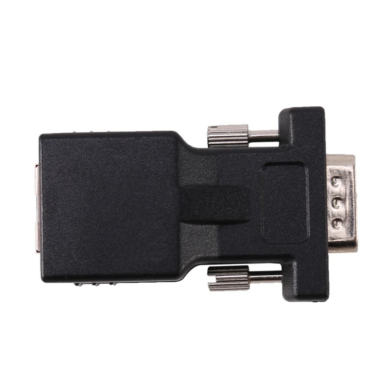 

20X VGA Extender Male To LAN CAT5 CAT6 RJ45 Network Cable Adapter