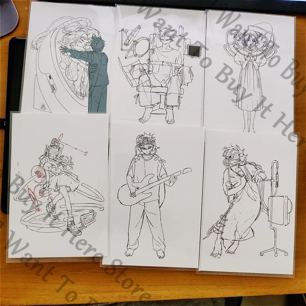 

Подлинная аниме Alien Stage Luka Hyuna Mizi Sua Ivan Till, мультяшный орнамент для косплея, талисман, аксессуар для маленького калорий, рождественский подарок