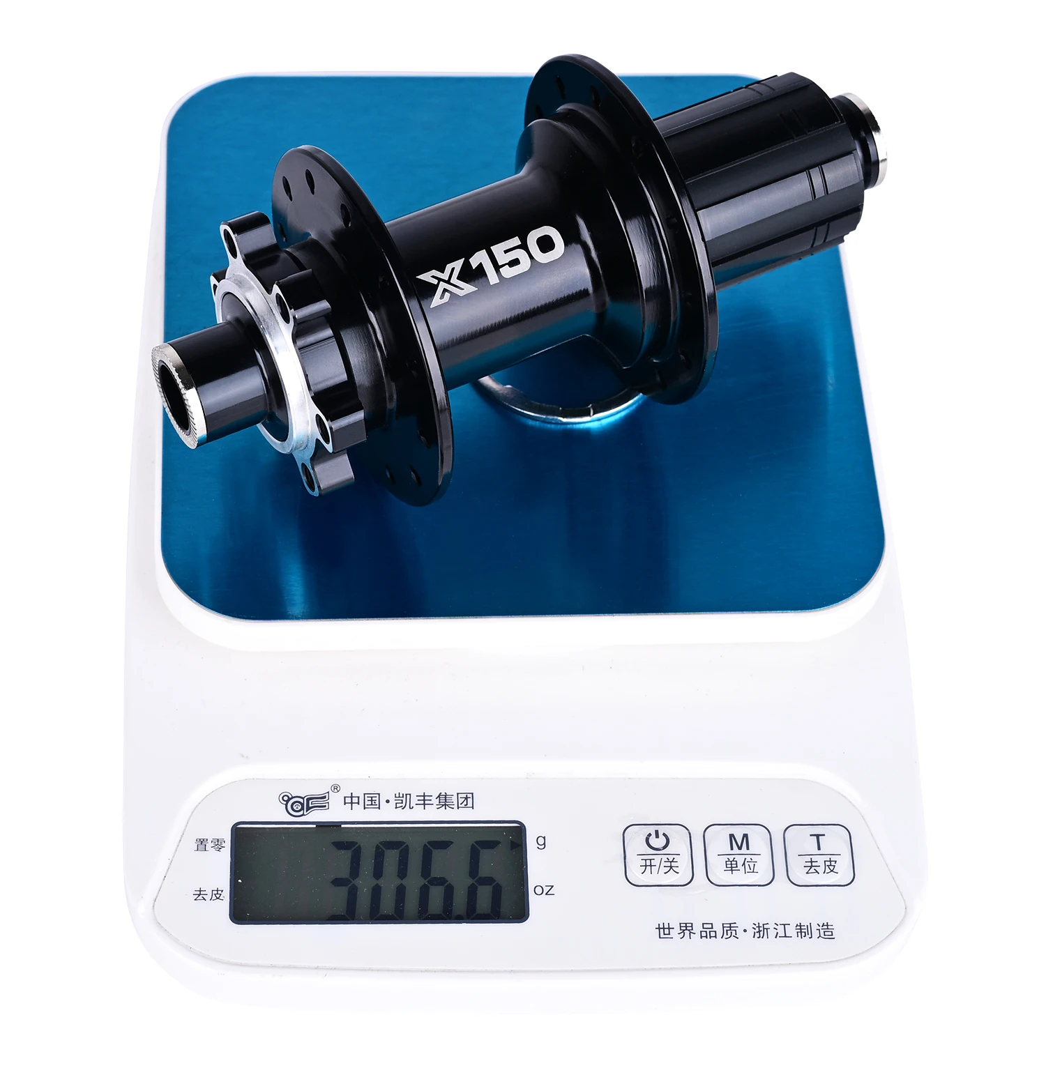 Nanlio X150 Rennradnaben, Freilauf mit 6 Pfoten, 150 Klicks, 100 x 12 mm vorne und 142 x 12 mm hinterer Steckachse, 24/28/32/36 Löcher – Detail 20