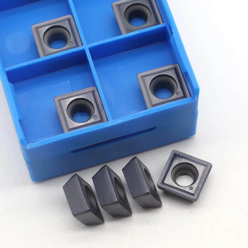 10 pz SPMG090408-DG inserti in metallo duro fresa per U trapano Pin inserto indicizzabile per tornio indice punta da trapano foratura