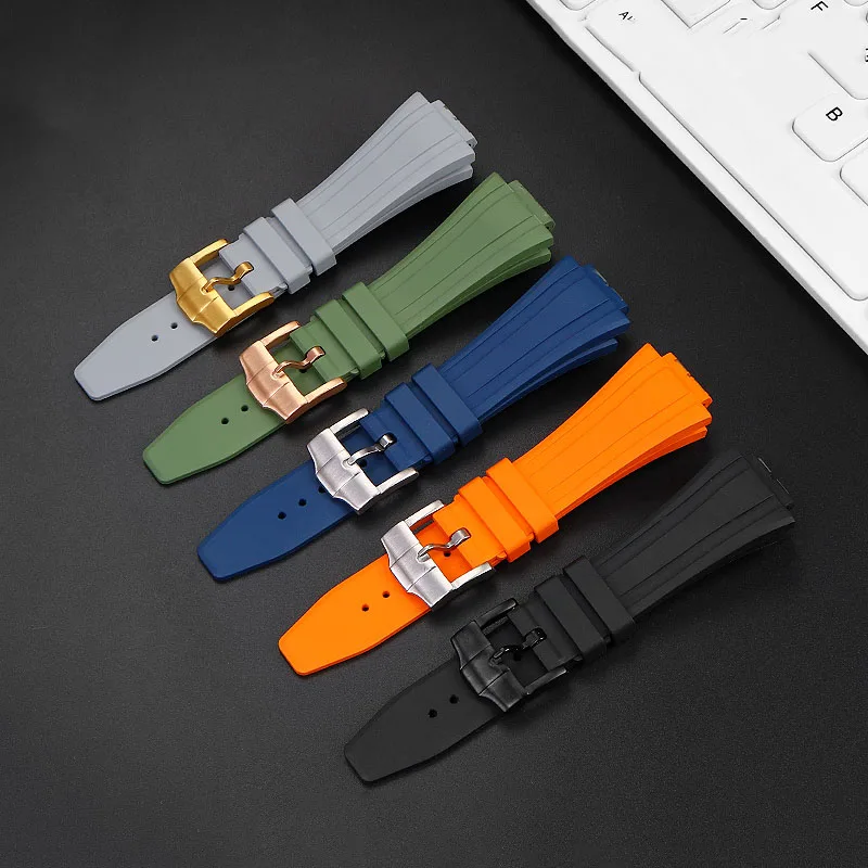 GA-2100 GA-2110 Rubber Sports Watchbands Modified Strap For Casio G-SHOCK GM-5600 GA2100 GM2110 Series Silicone Watch Bracelet