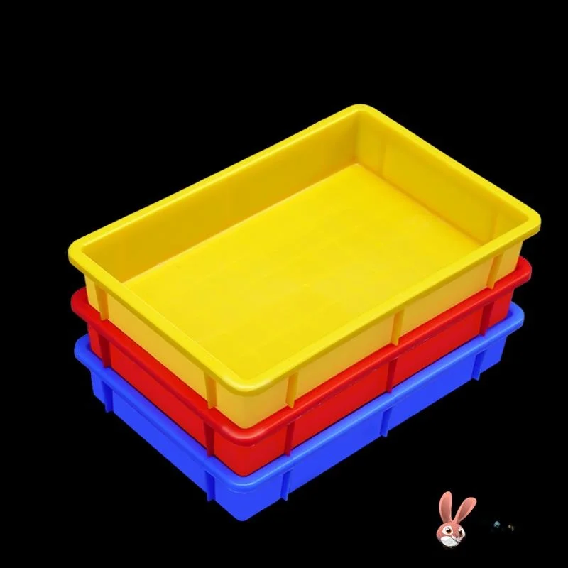 

Thiened Plastic Rectangular Tray Cake Tray Breeding Box Square Tray Deep Pan Restaurant Supplies Food Service Diware