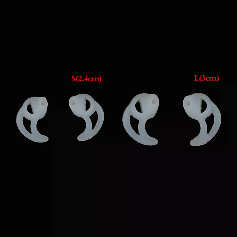 [MA]Silicone Fin Ear Mold for Two Way Radio Earpiece Replacement Earmold Earbud[MA]