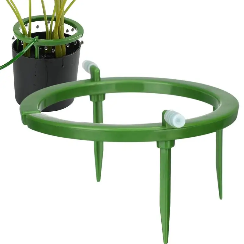 Plant Emitter Drip Ring With Support Hydro Halo Water Ring Plants Watering System Home gardening Tool for Root Irrigation