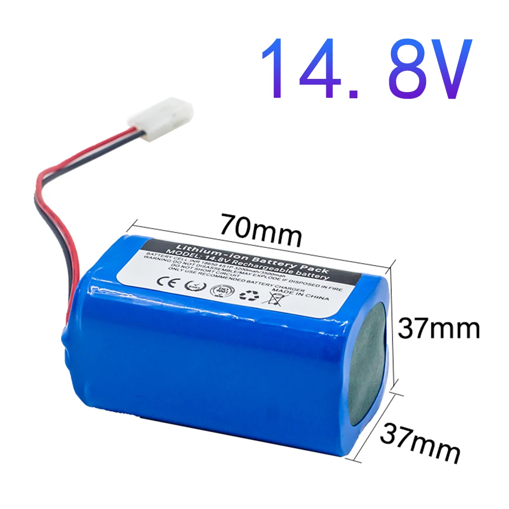 14.8V/2600mAh batteria agli ioni di litio da  per XiaomiG1 MI Robot aspirapolvere Essential MJSTG1 Robot aspirapolvere accessori