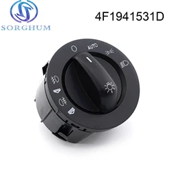 Sorghum 4F1941531D 4FD941531A 4F1941531E Headlight Control Switch Fog Light Switch For Audi A3 A6 S6 C6 RS6 Allroad Q7 2007-2014