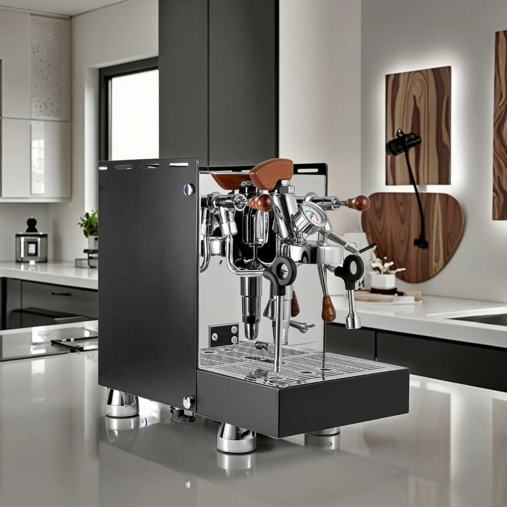 Hot Sale Best Stainless Steel Home Use Household Electric Coffee Espresso Machine for Home