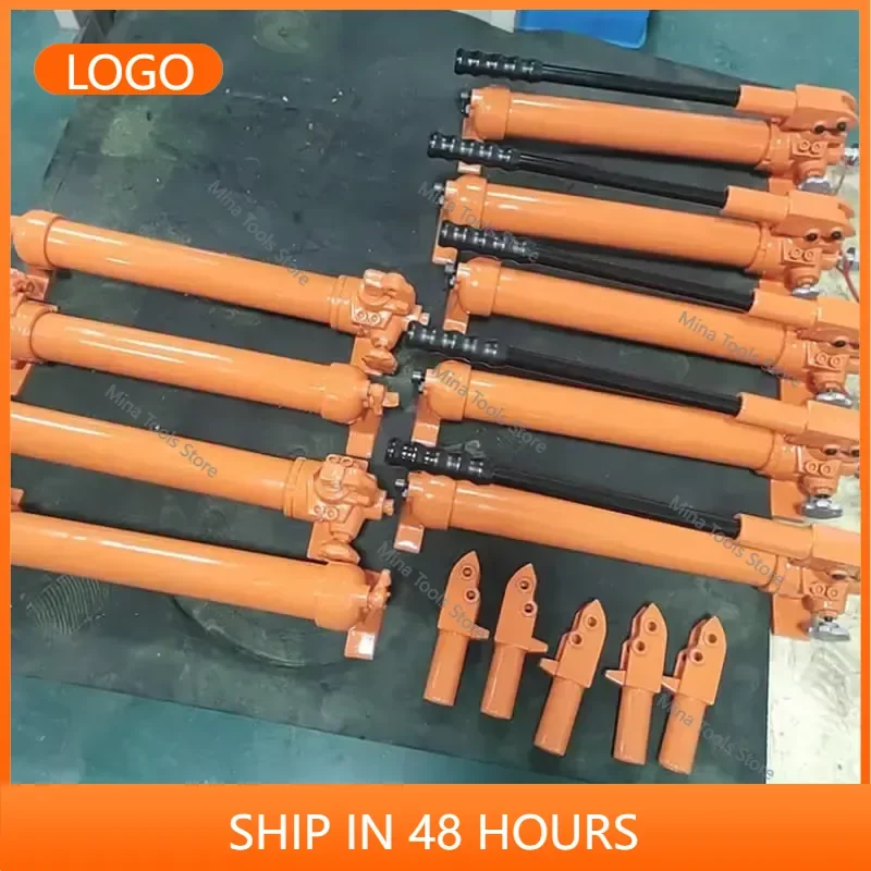 Two-Speed Hand Pump P80 Single-Acting Hydraulic Steel for Efficient Operation of Hydraulic Cylinders