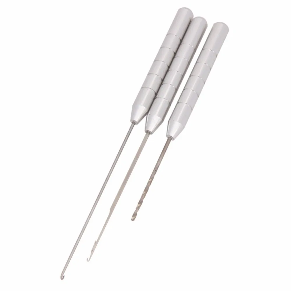 22g Baiting Needle Tool Set Aluminum Alloy Baiting Needle Too Convenient To Wear Bait&thread Brand New High Quality