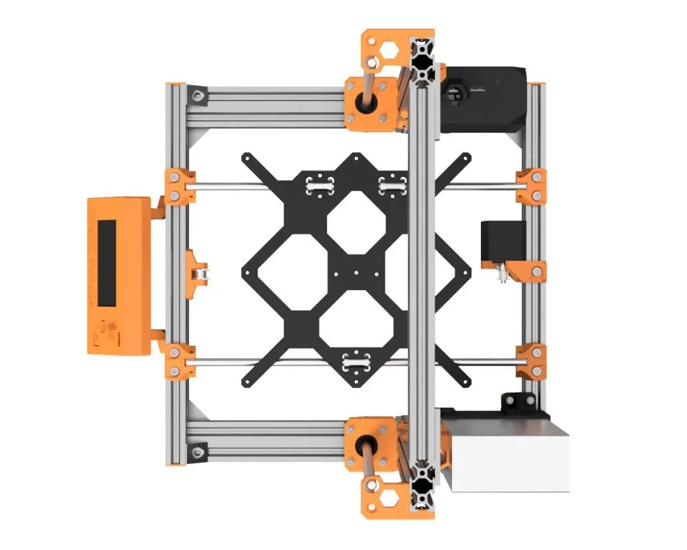 Blurolls 2.1 Version Prusa I3 MK3 Bear Upgrade 2040 V-SLOT Aluminum Extrusions Prusa I3 MK3 Bear Aluminum Profile Frame Kit