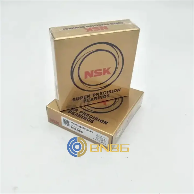 JAPAN NSK Engraving Machine Angular contact bearing With Sealing 7006 7007 7008 7009 7010 7013 7015-RZ
