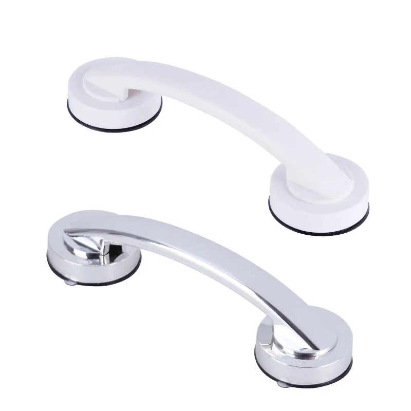 Sucker Handle Door Fridge Drawer Bathroom Suction Cup Wall Mounted Handrail Grip Tub Shower Handle Bathroom Kitchen Accessories