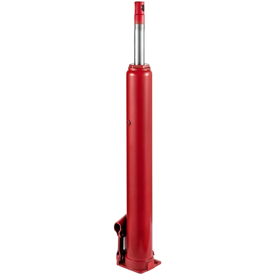 

Hydraulic Long Ram Jack 4 Tons/8818 lbs Capacity with Single Piston Pump and Flat Base Manual Cherry Picker with Handle for Gar